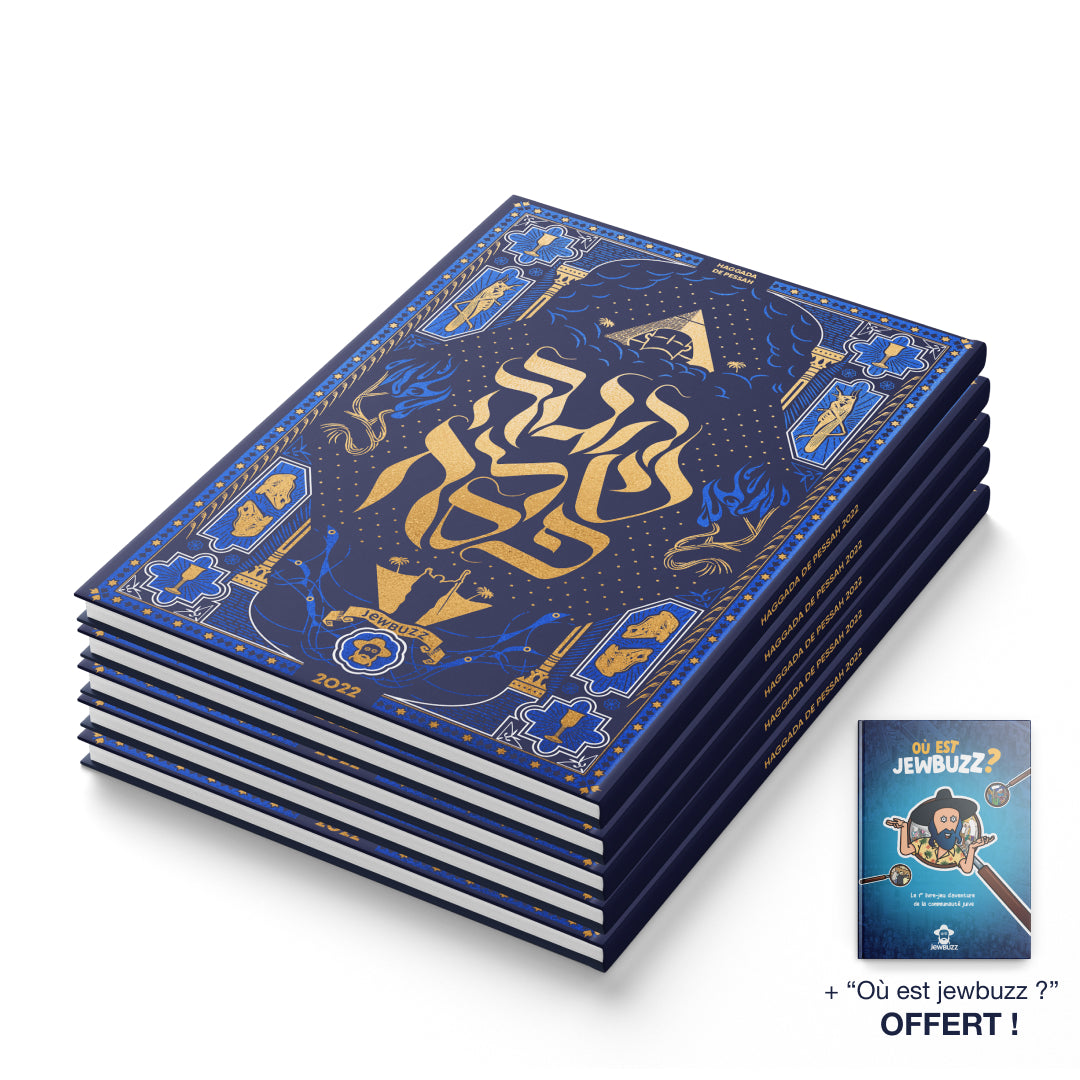 Pack de 5 Haggadots jewbuzz - édition Elections Présidentielles