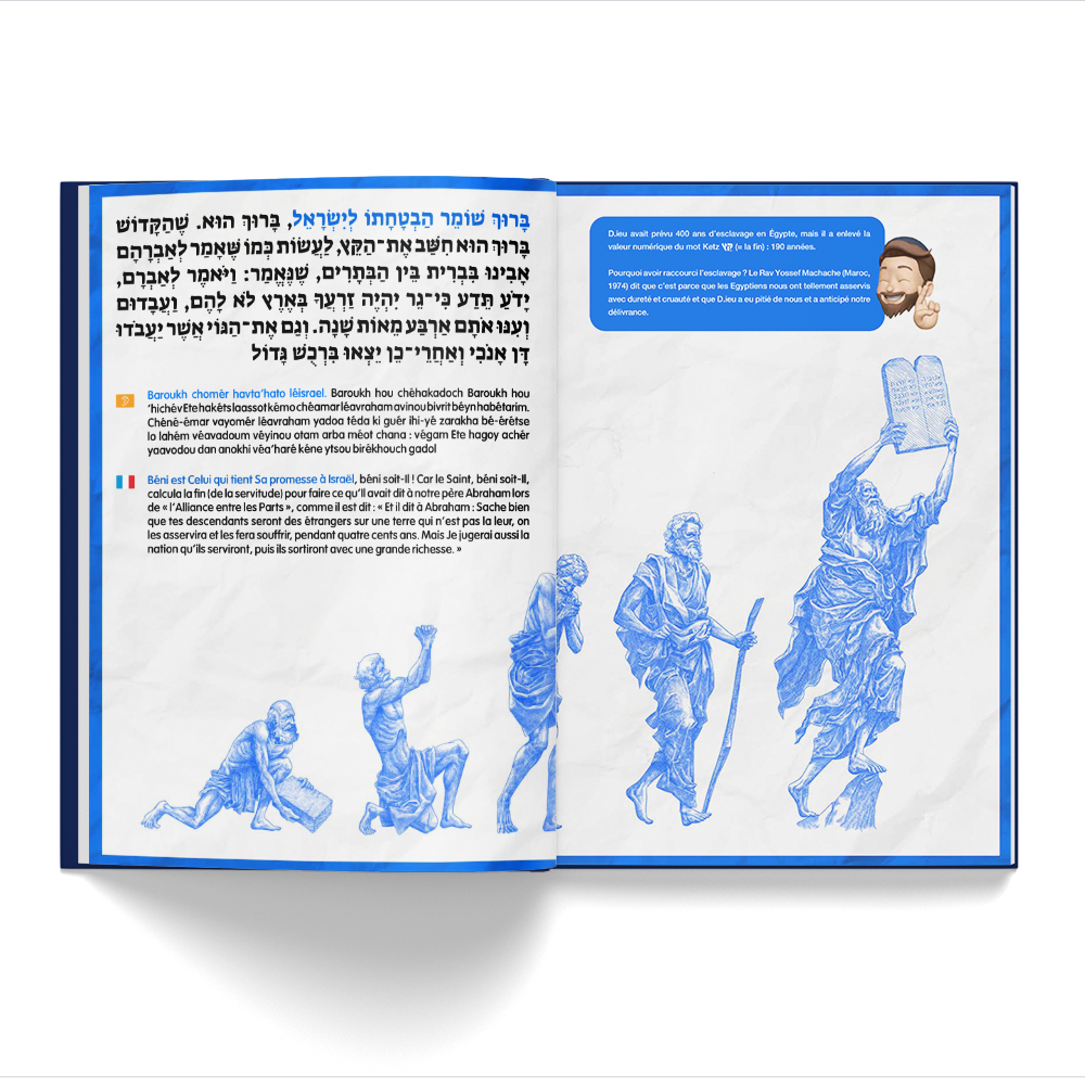 Pack de 5 Haggadots jewbuzz - édition Elections Présidentielles