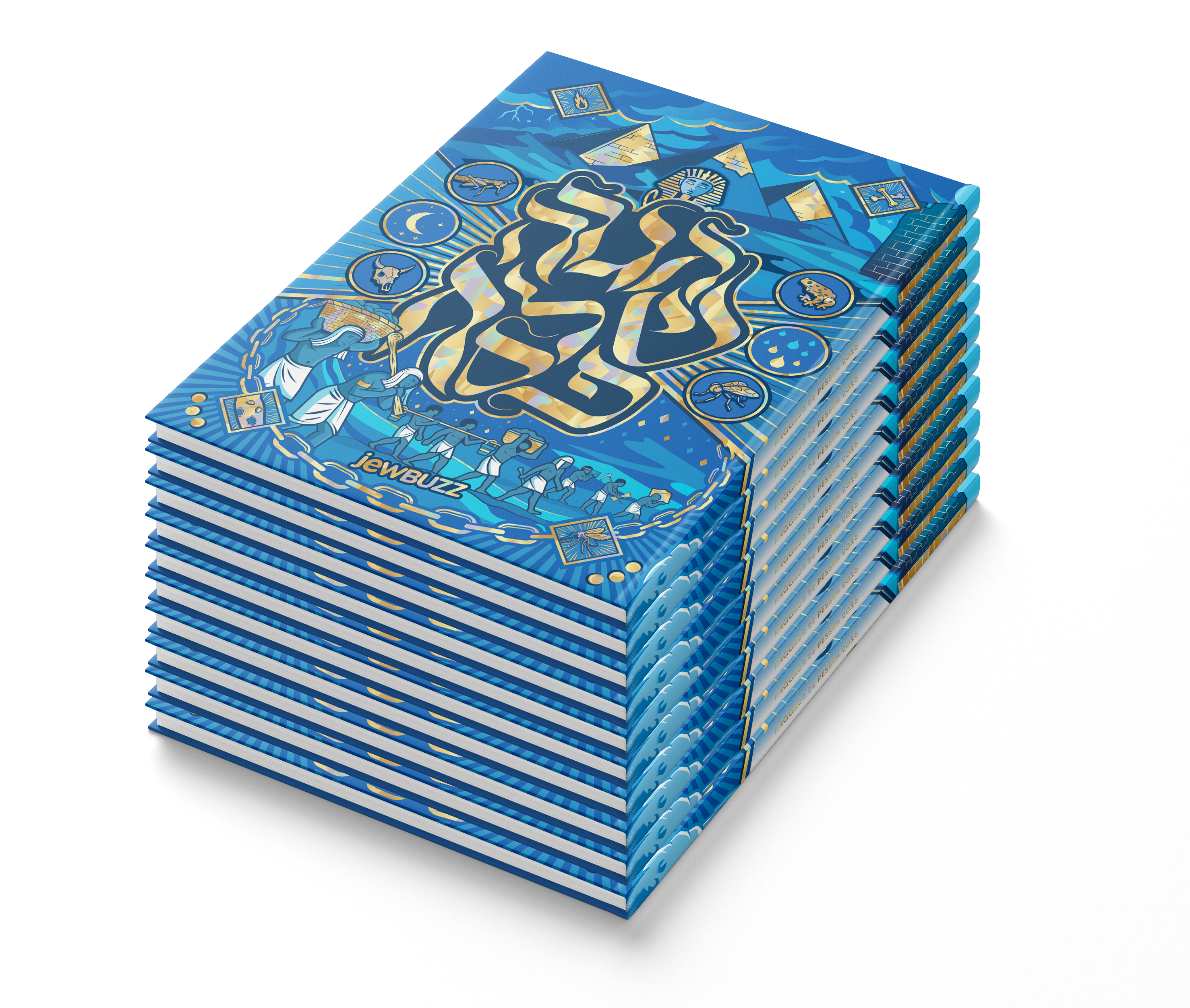 Pack de 10 Haggadots jewbuzz - édition Israël