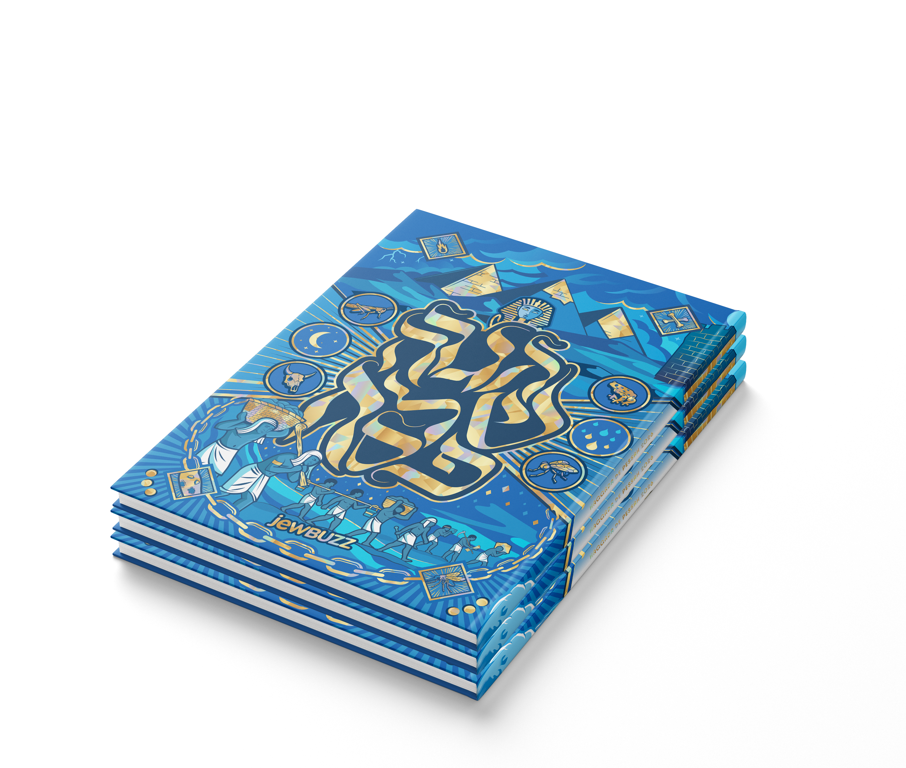 Pack de 3 Haggadots jewbuzz - édition Israël