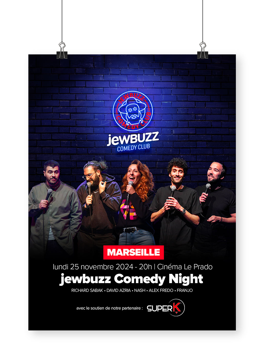 jewbuzz comedy night - Marseille