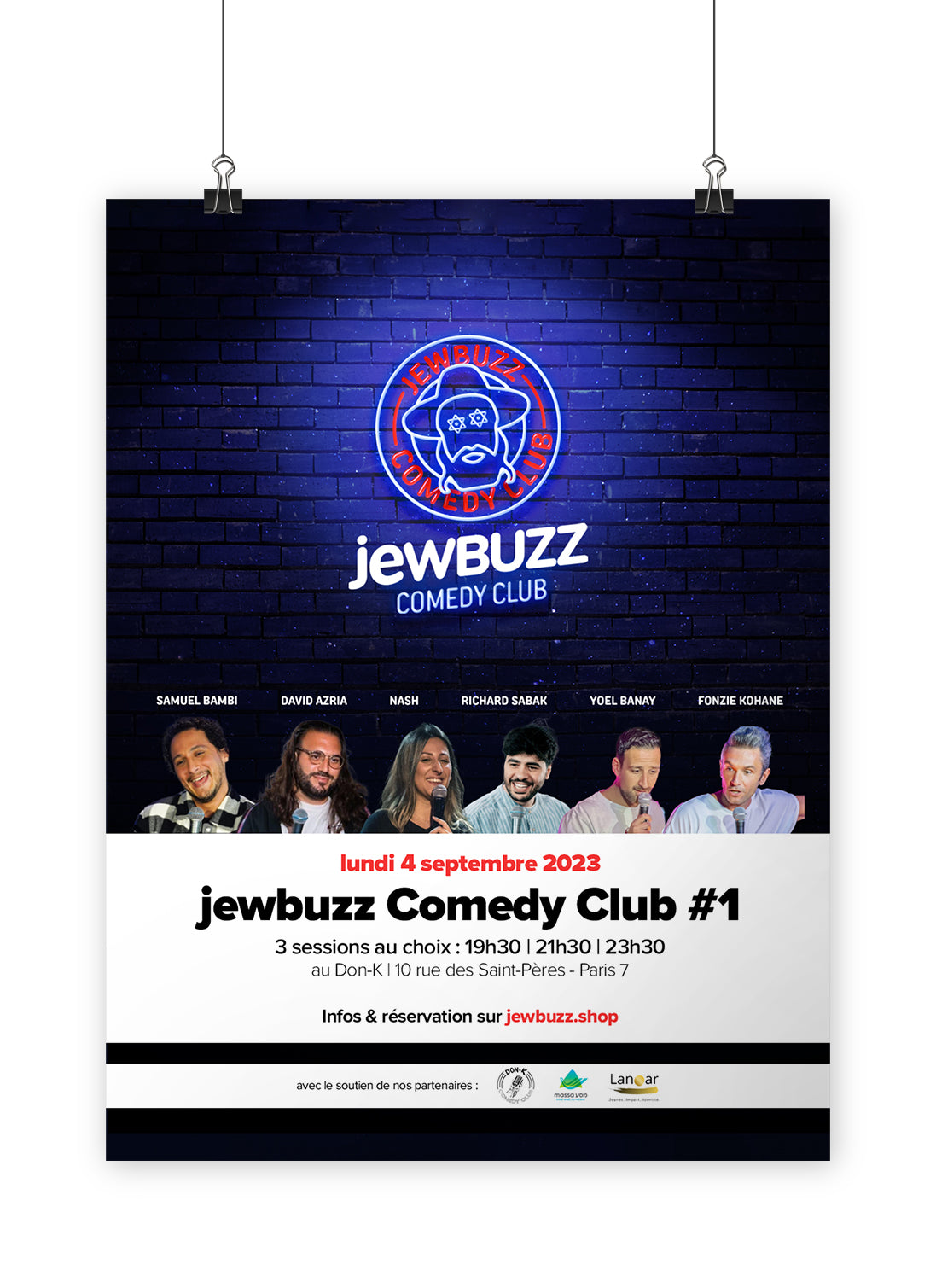 jewbuzz comedy club - édition n°1