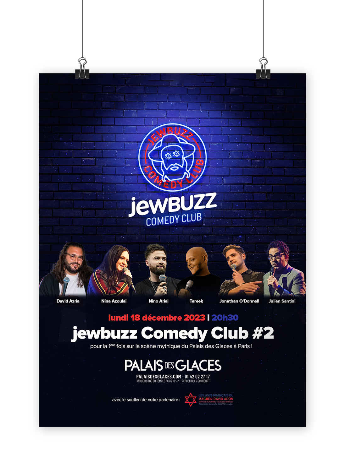jewbuzz comedy club - édition n°2