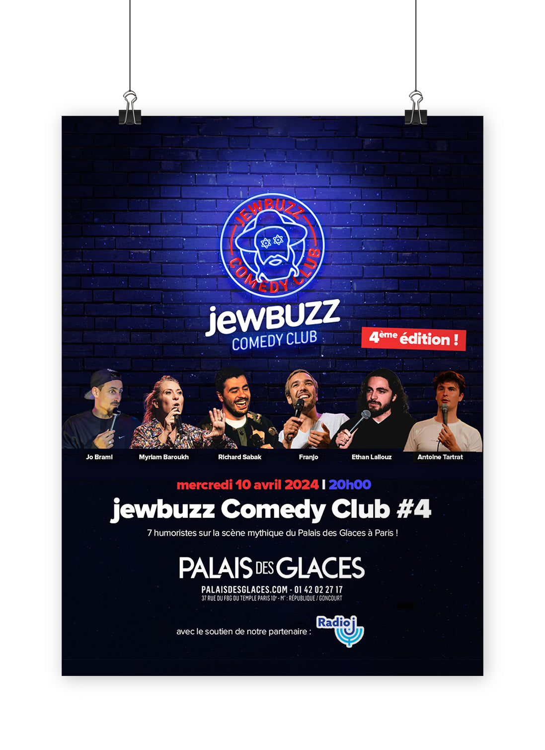 jewbuzz comedy club - édition n°4