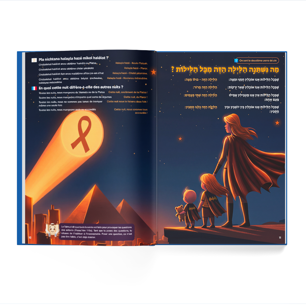 Pack de 3 Haggadots jewbuzz - édition Israël