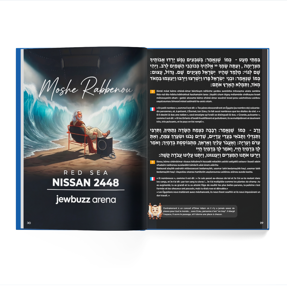 Pack de 3 Haggadots jewbuzz - édition Israël