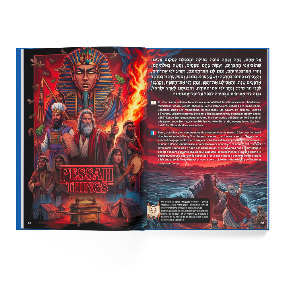 Pack de 3 Haggadots jewbuzz - édition Israël