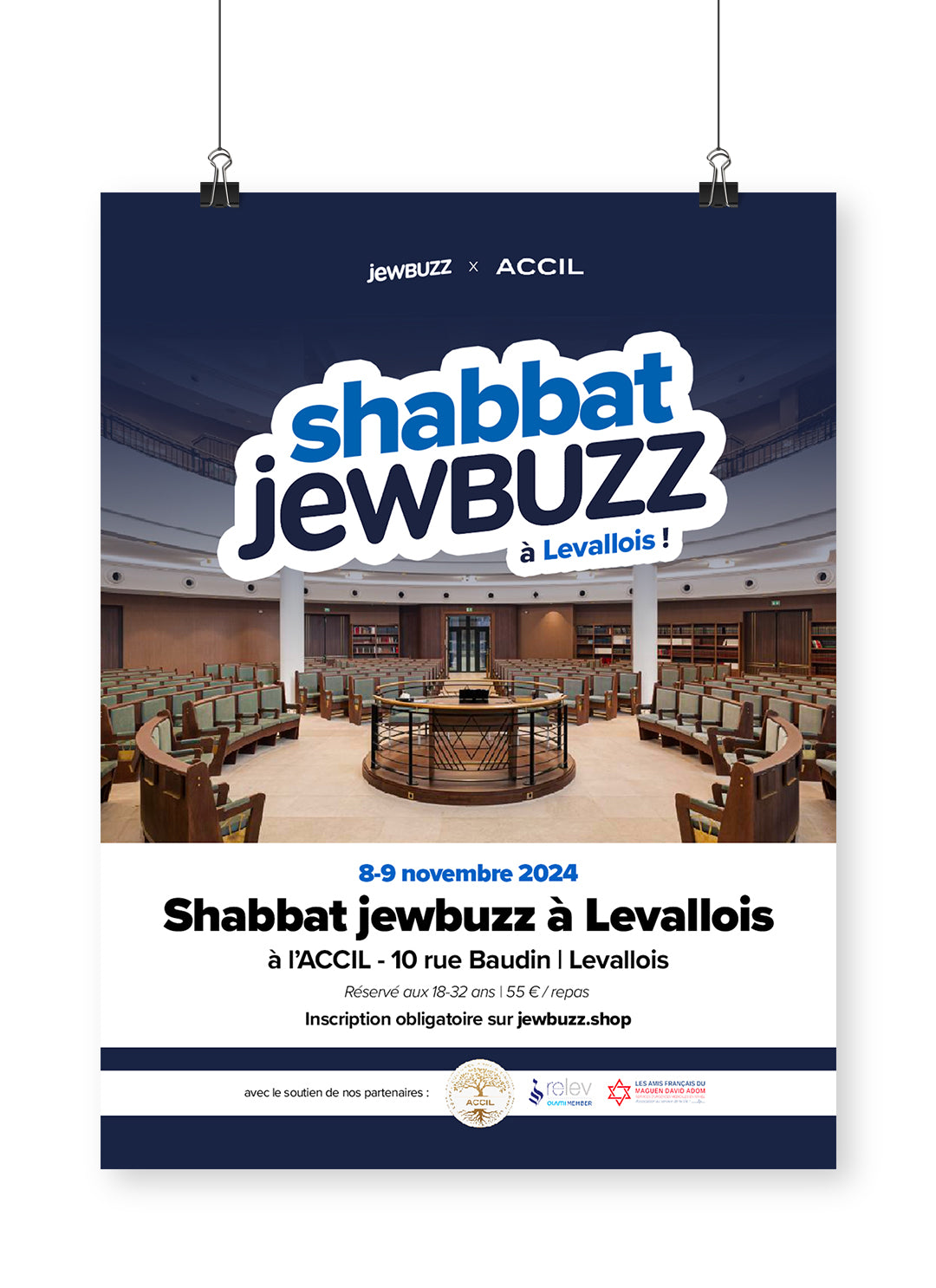 Shabbat jewbuzz - Levallois