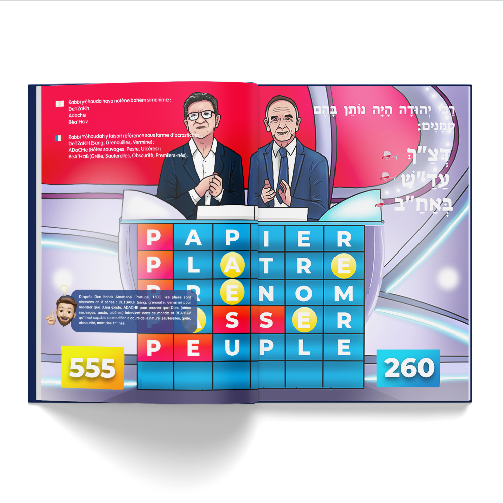 Pack de 3 Haggadots jewbuzz - édition Elections Présidentielles